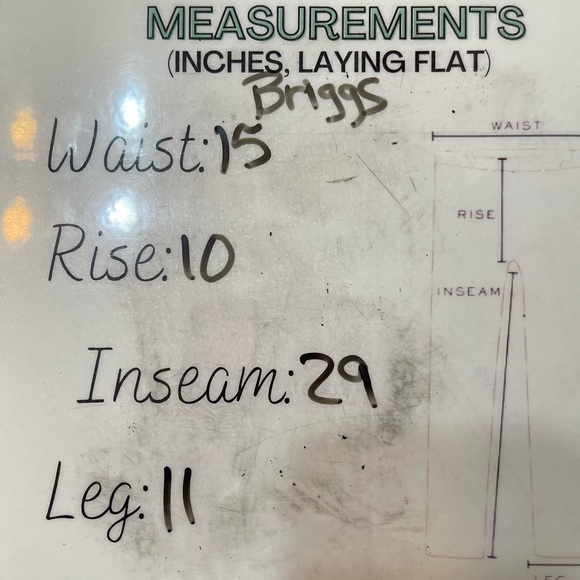 Briggs Womens Linen Resort Beach Wide Leg Pockets Business Casual Striped Med - Picture 10 of 10